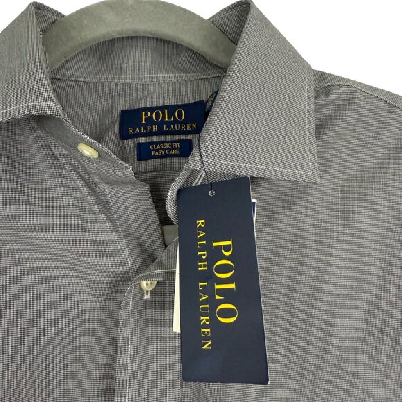 Polo Ralph Lauren Men's Shirt Size 15 32/33 Long Sleeve Classic Fit Button Up - Picture 16 of 16